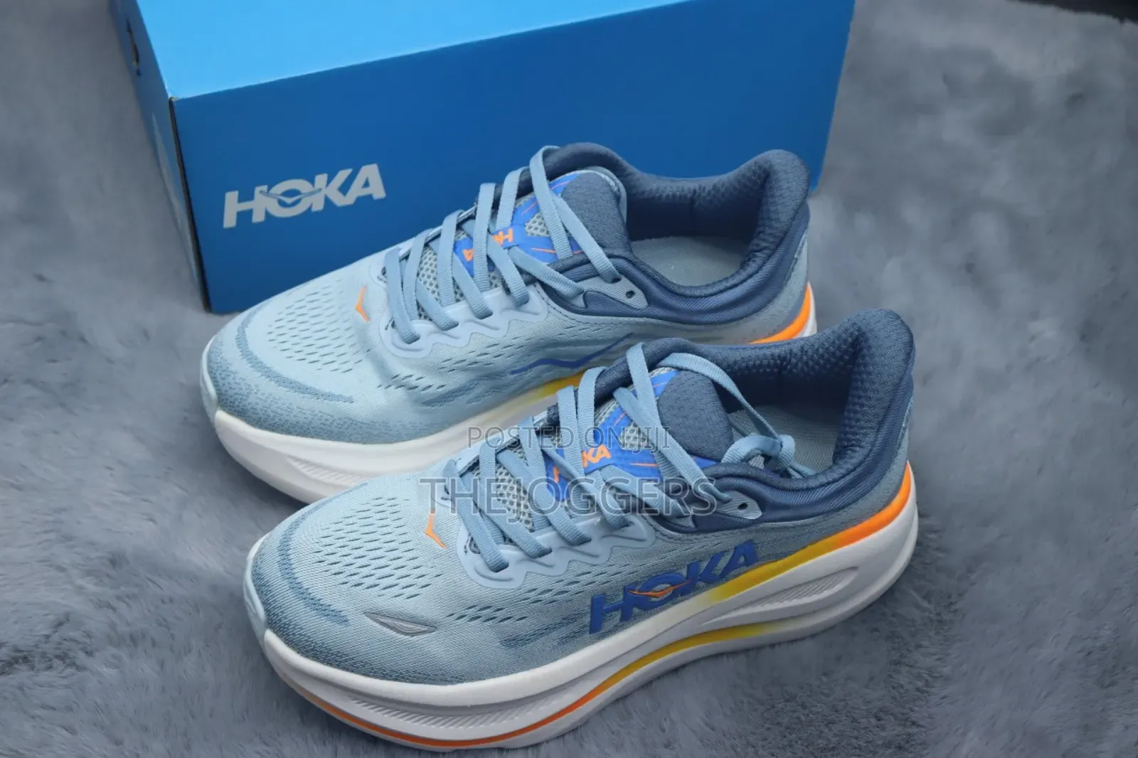 Hoka Bondi 9 Drizzle Downpour