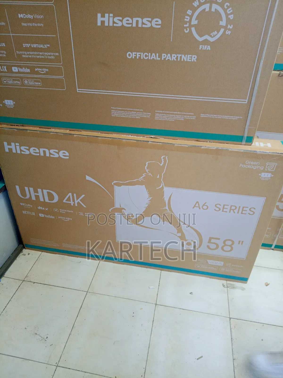 Hisense 58a6n Uhd Smart Frameless Tv