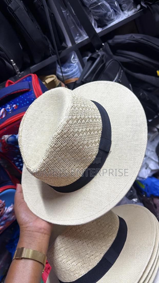 Mens Panama Straw Hat - main view