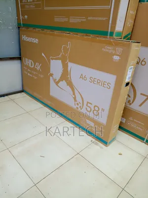 Hisense 58" 58a6n A6 Series Uhd Smart Frameless Tv Powered by Vidaa