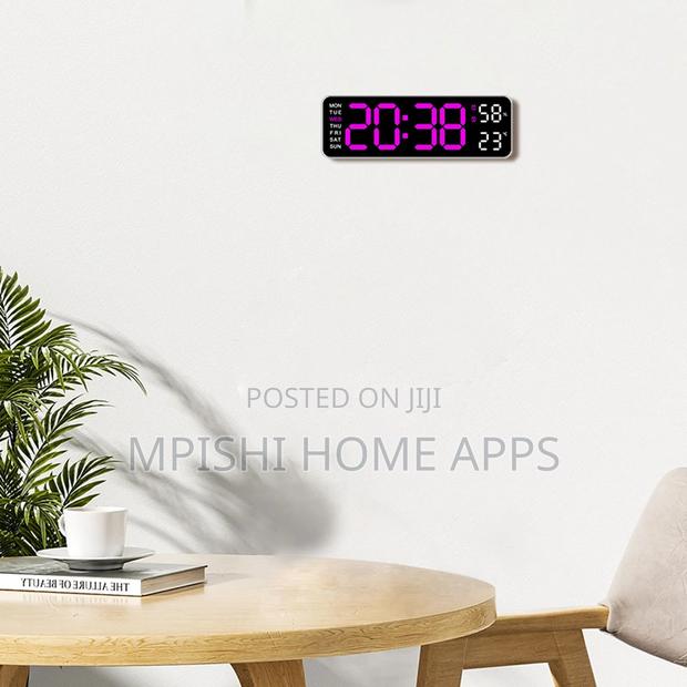 Digital Wall Clock 28cm × 9cm - thumbnail 4