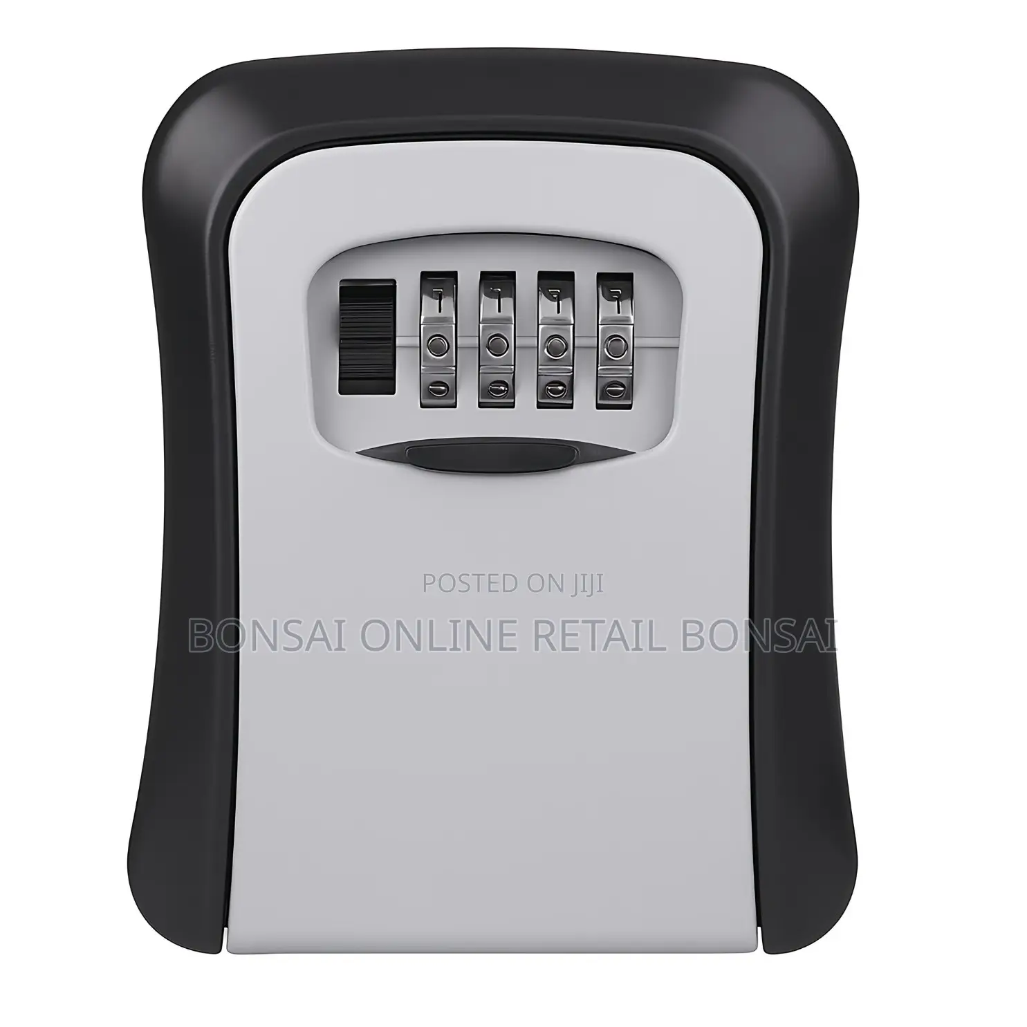 Metal Key Lock Box – 4-digit Password Combination Wall Safe For Keys