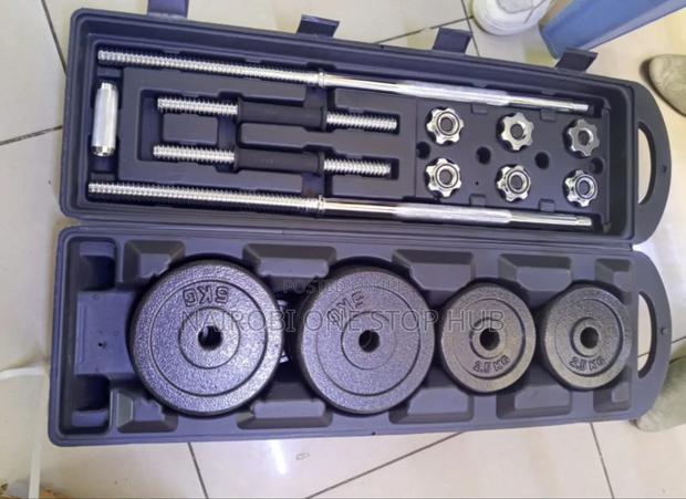 Adjustable 50kgs Dumbbell Set