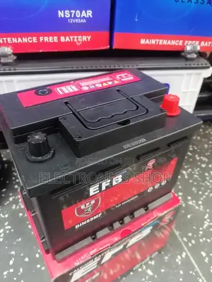 Efb Din 55.12v/55ah Sealed Maintenance Free Automotive Car Battery.