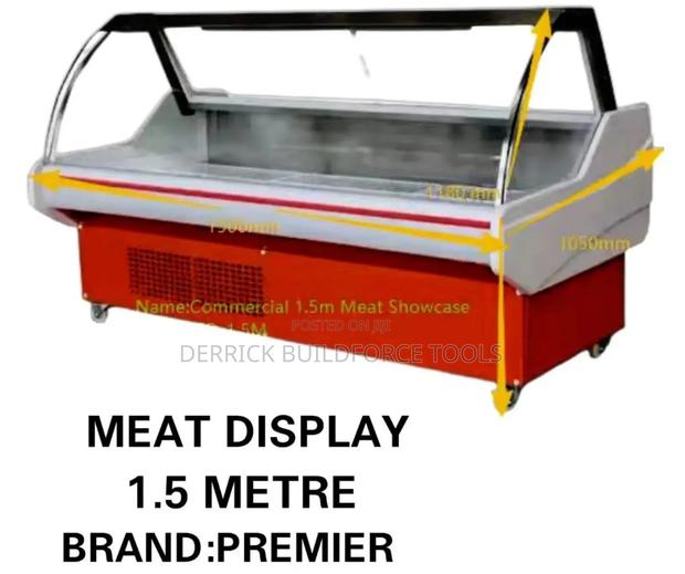 Commercial 1.5m Meat Display - main view