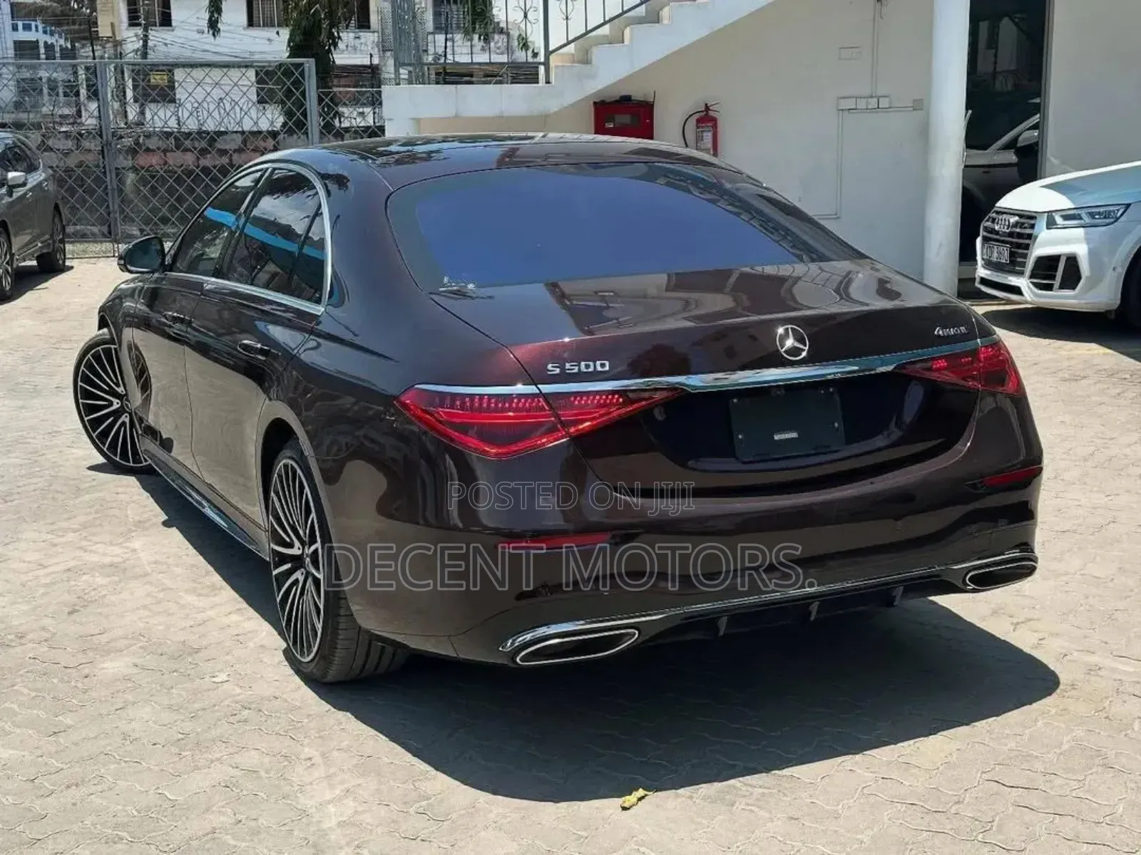Mercedes-Benz S-Class S 500 4MATIC 2021 Burgundy