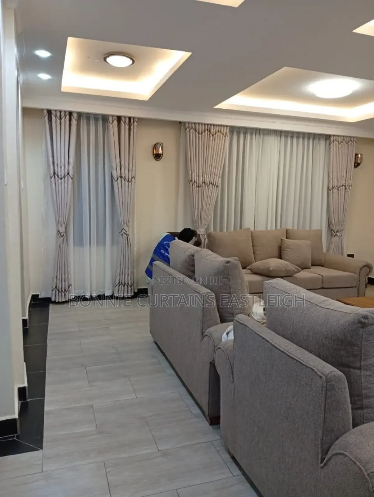 Grey Curtains and Sheers