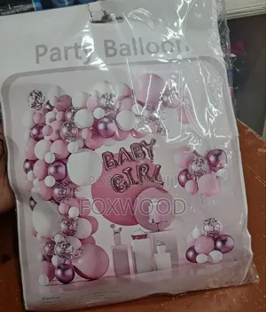 Gender Reveal Balloons Decoration Set 100pcs