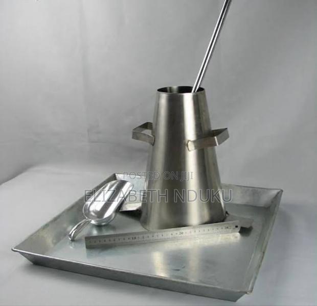 Lightweight Slump Cone Apparatus - main view