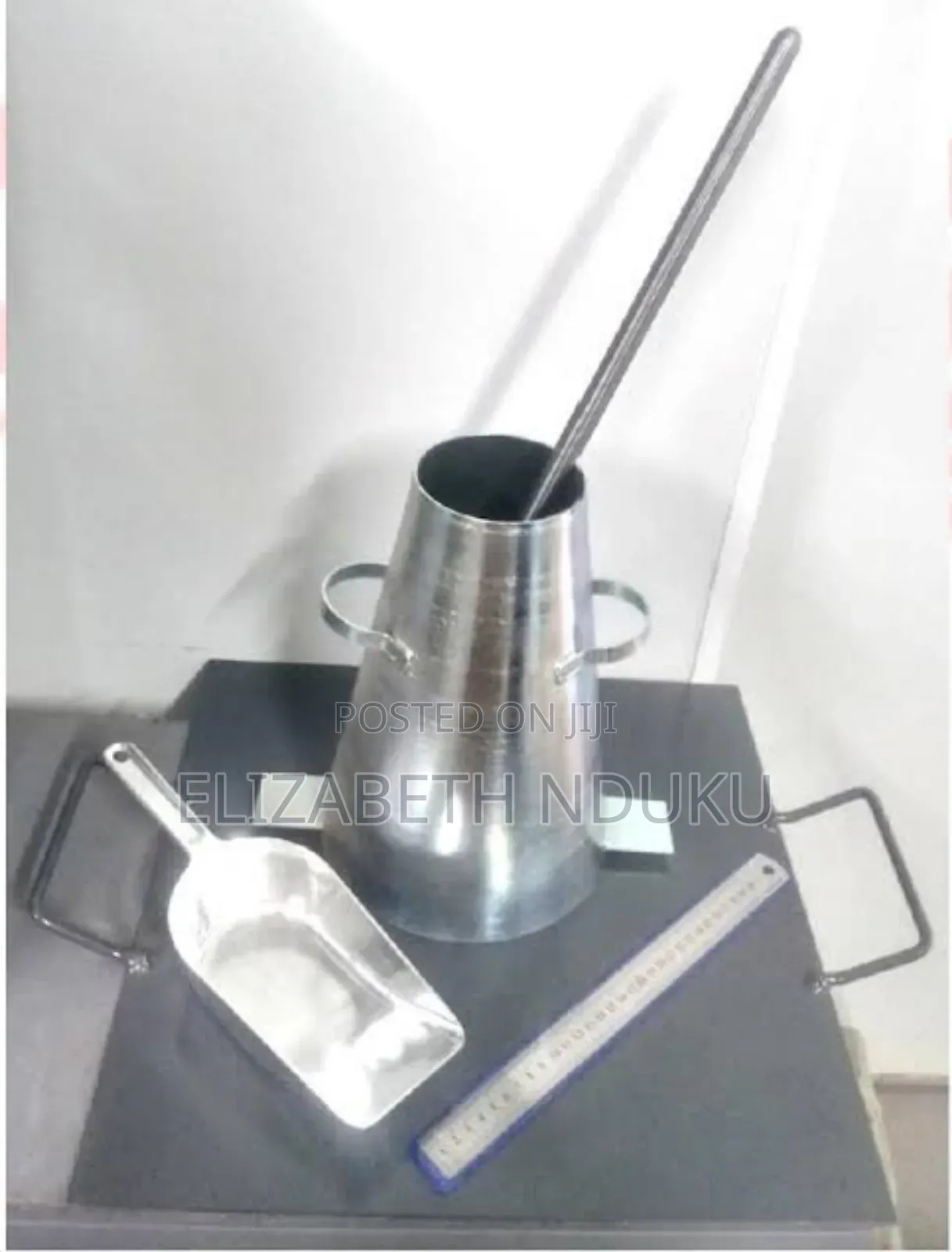 Corrosion Resistant Slump Cone Apparatus
