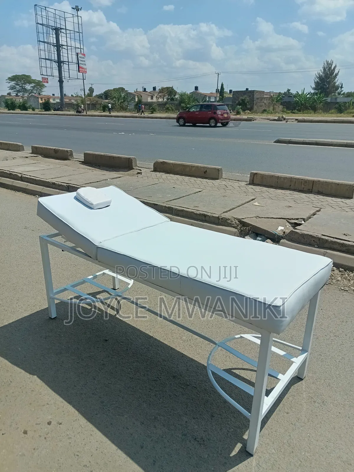 Plain White Massage Bed
