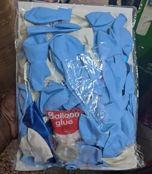 Baby Boy Gender Reveal Balloons Decoration Set