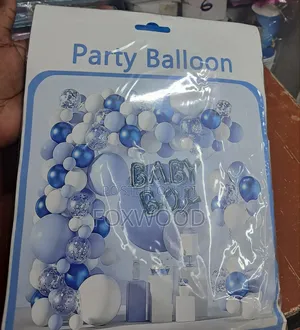 Baby Boy Gender Reveal Balloons Decoration Set