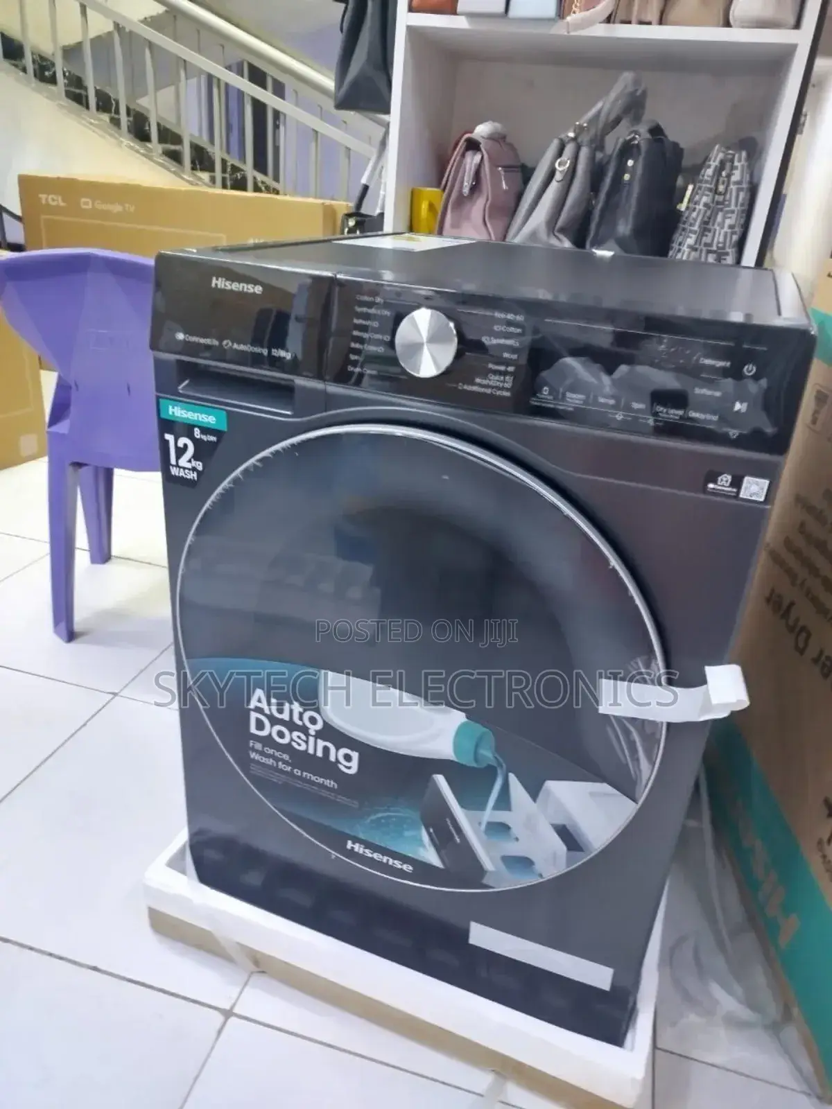 Hisense 12/8kgs Washing Machine