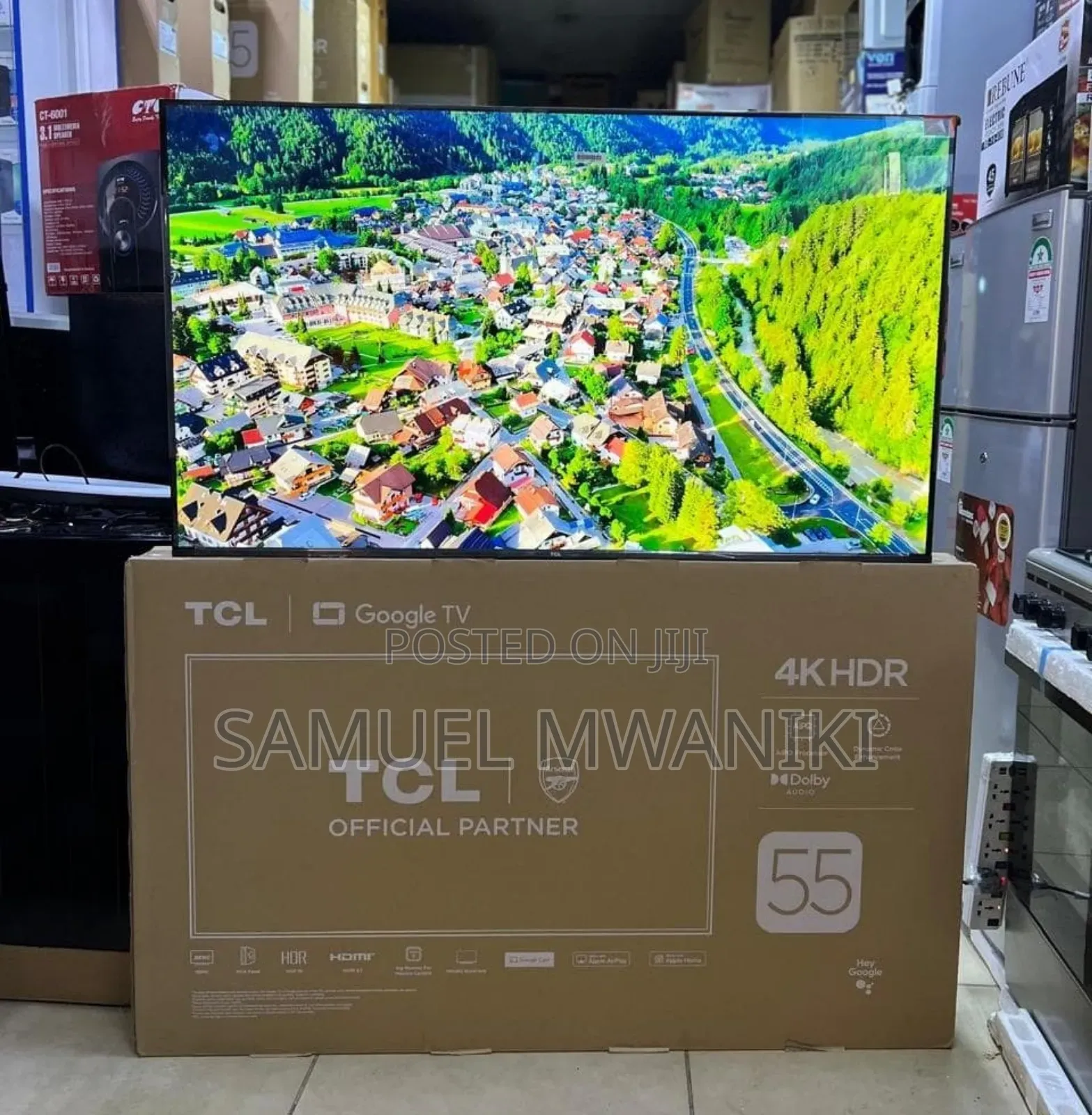 TCL 55′′ Google Smart Tv Uhd Hdr10+ Latest Model