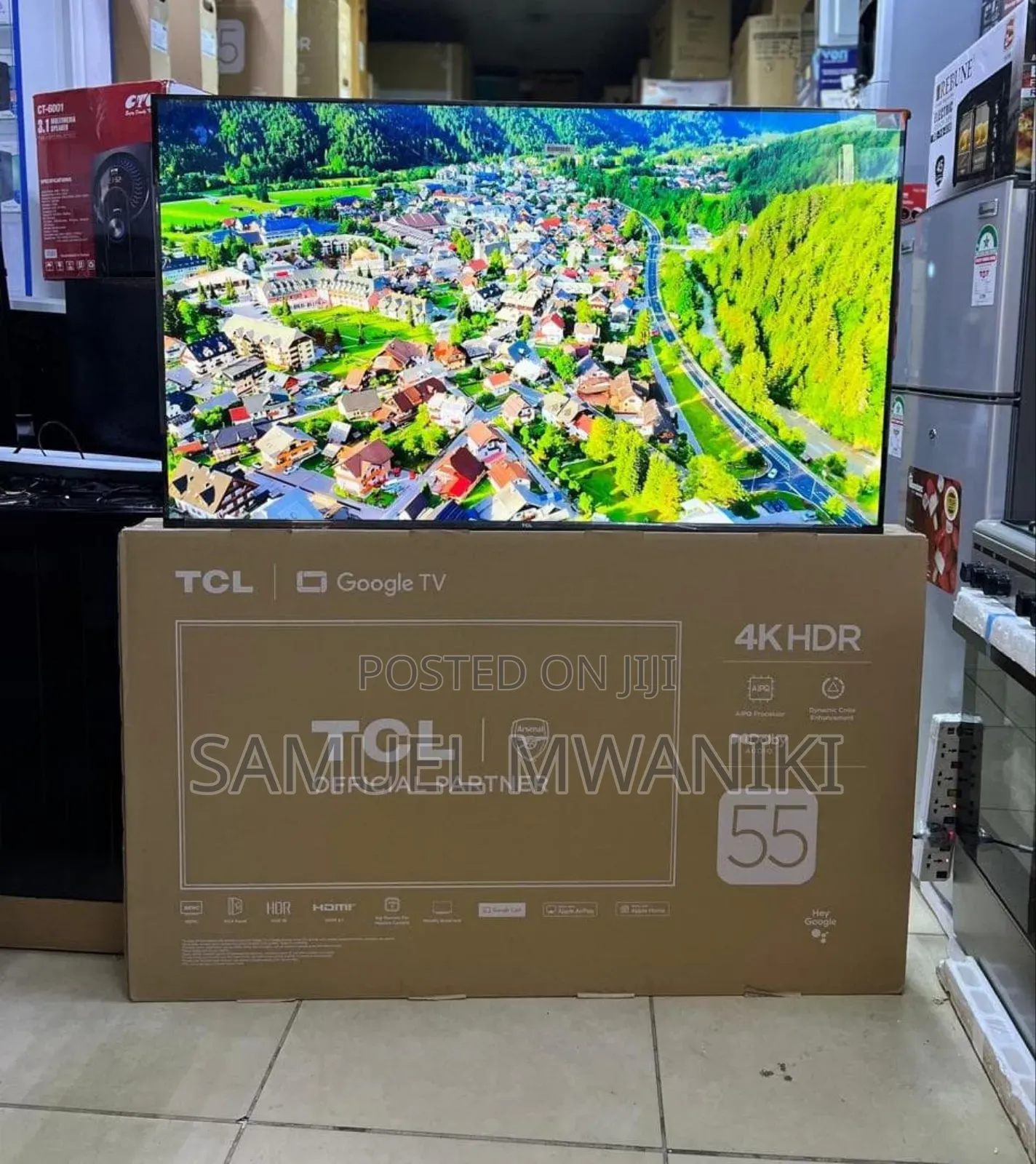 TCL 55′′ Google Smart Tv Uhd Hdr10+ Latest Model