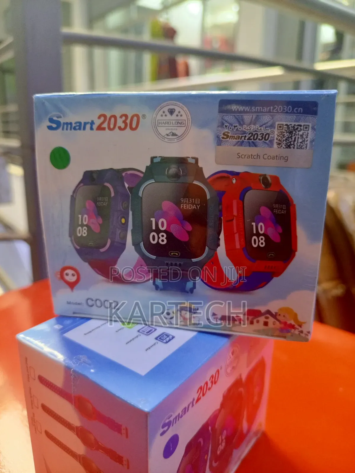 Smart 2030 C002 Kids' Smartwatch With GPS Tracker, Sos, Camera Games