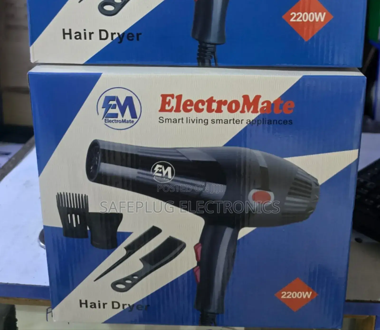 Salon/ Home Quality Electromate Professional Hair Dryer - 2200watts