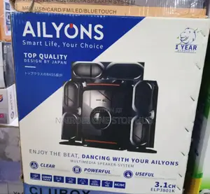 3.1 Inch Ailyons Multimedia Speaker With Fm Radio and Remote Control