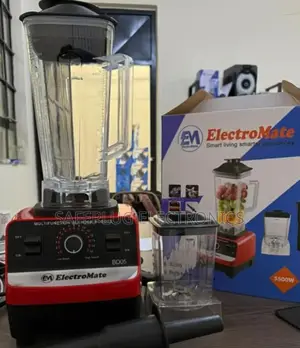 2 in 1 Electromate Commercial Blender - (Silvercrest Model)
