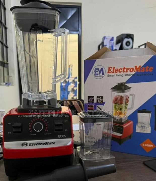 2 in 1 Electromate Commercial Blender - (Silvercrest Model)