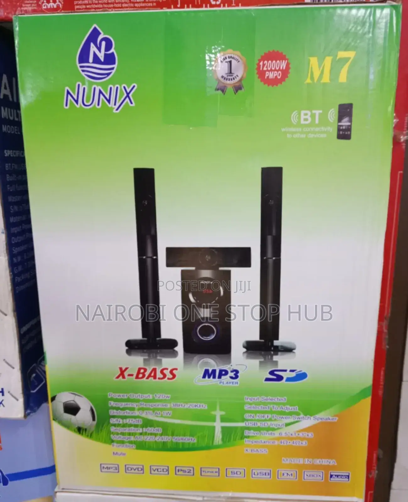 Nunix M7 X Bass Speaker