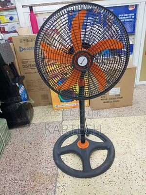 Premier 18-Inch Stand Fan With Round Base