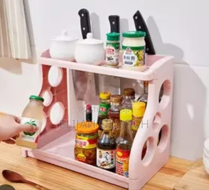 Double Layer Multifunctional Spice Rack