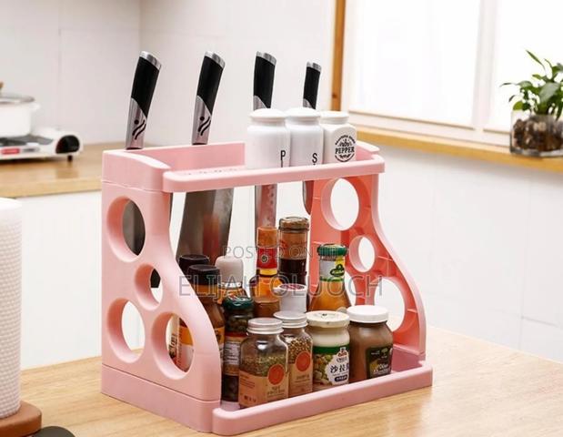 Double Layer Multifunctional Spice Rack - thumbnail 2