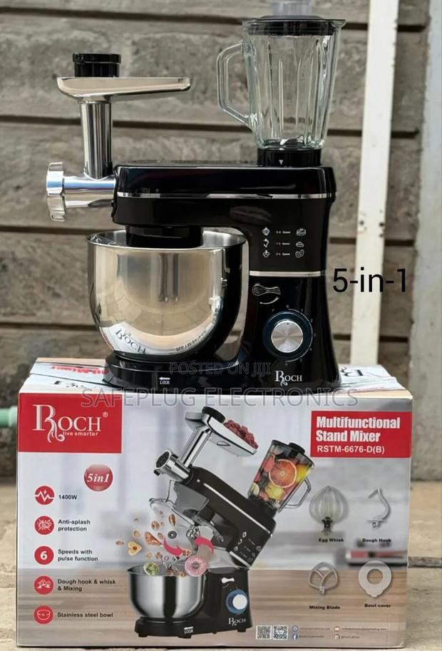 5 in 1 Roch Multifunctional Stand Mixer, Blender, Chopper, Grinder