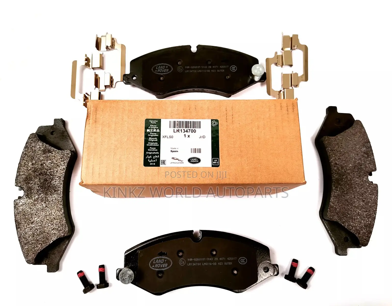 Range Rover Front Brake Pads Lr026221/Lr015578/Lr134700 2010-2012