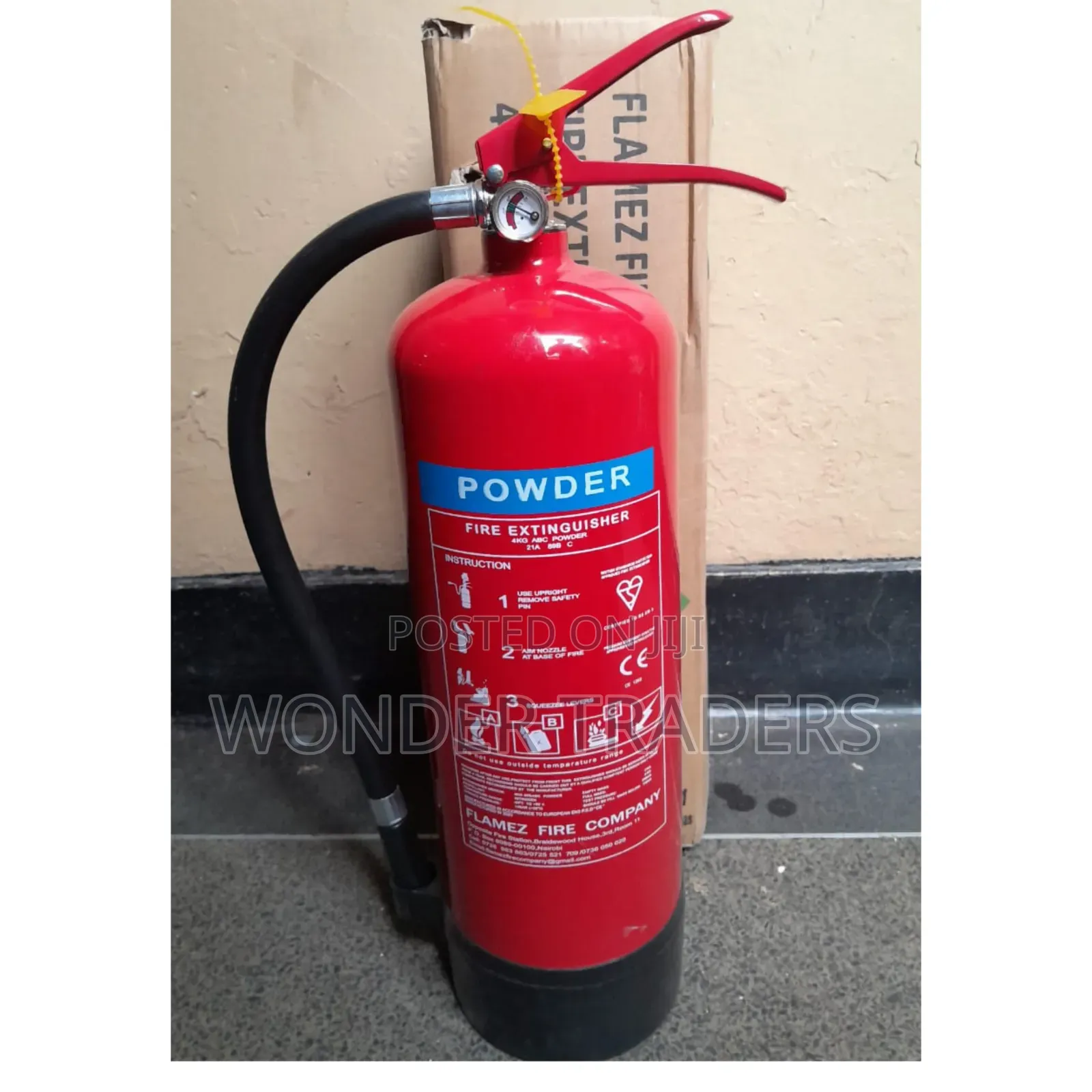 4kg Dry Powder Fire Extinguisher