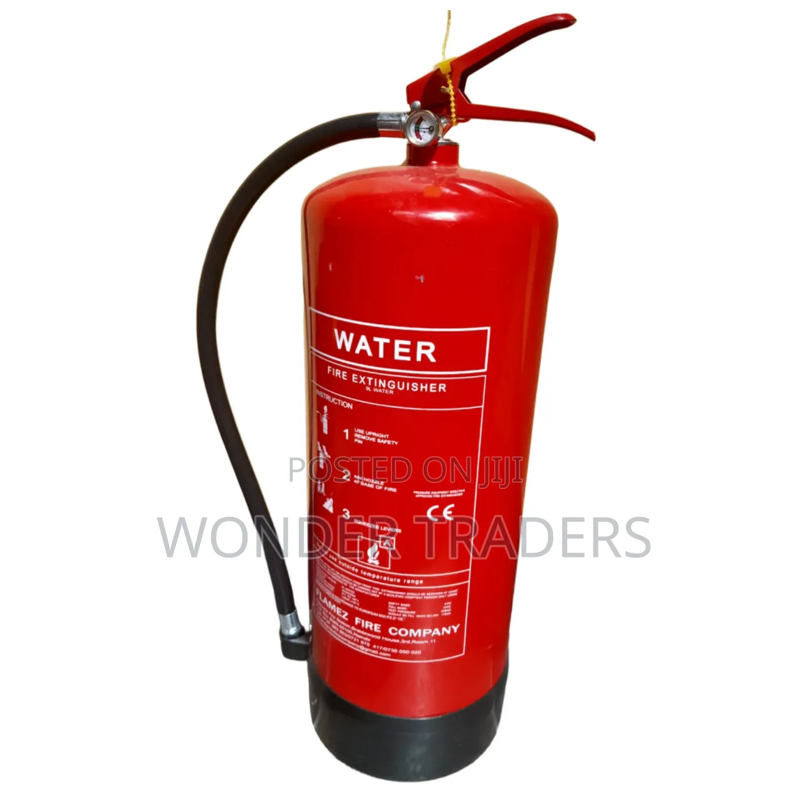 9litre Water Mist Fire Extinguisher.