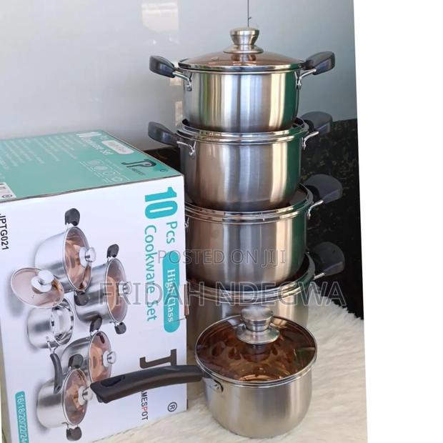 *James Pot 10pc Cookware Set*