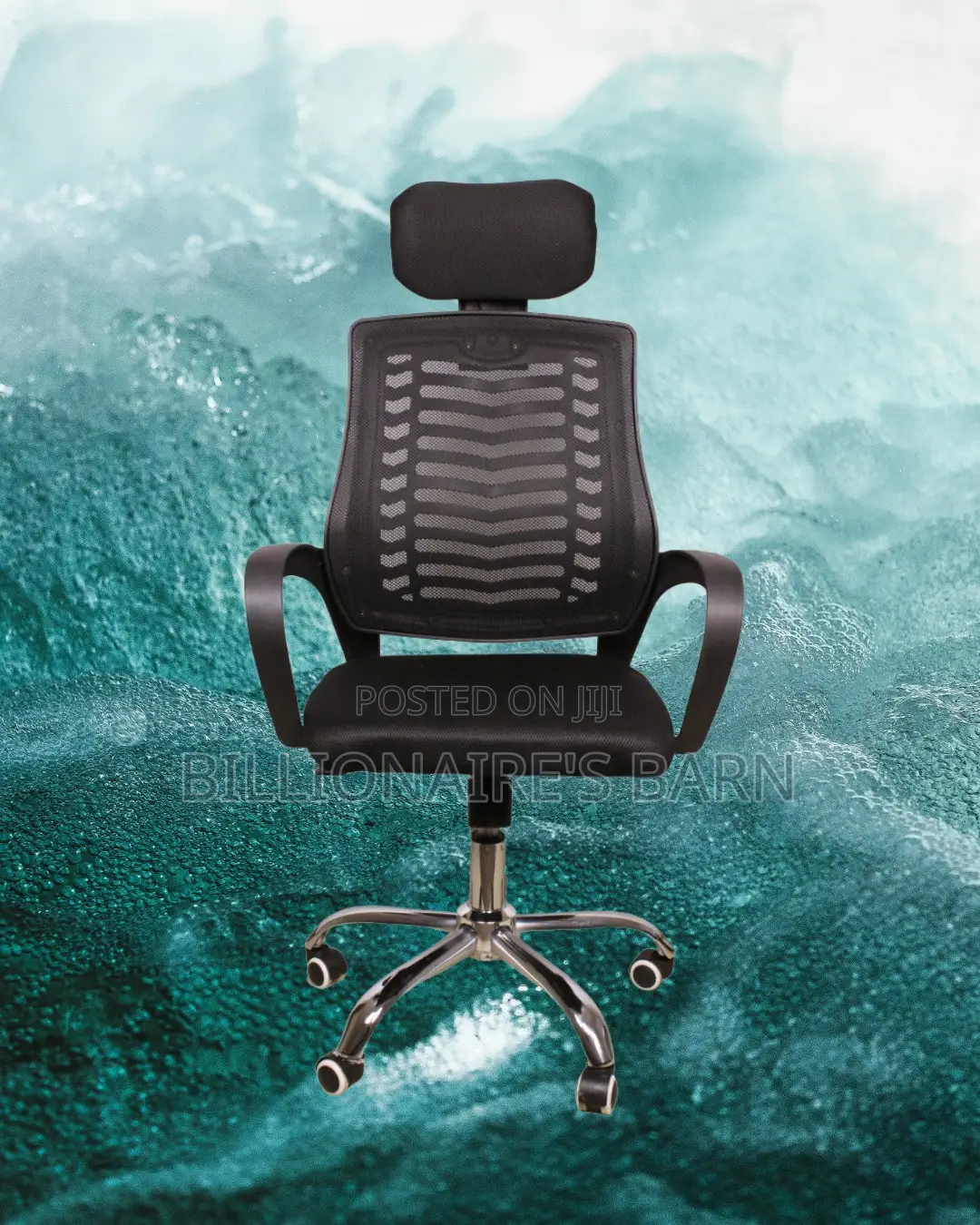 Orthopedic Secretarial Mesh Chair | Swivel Base