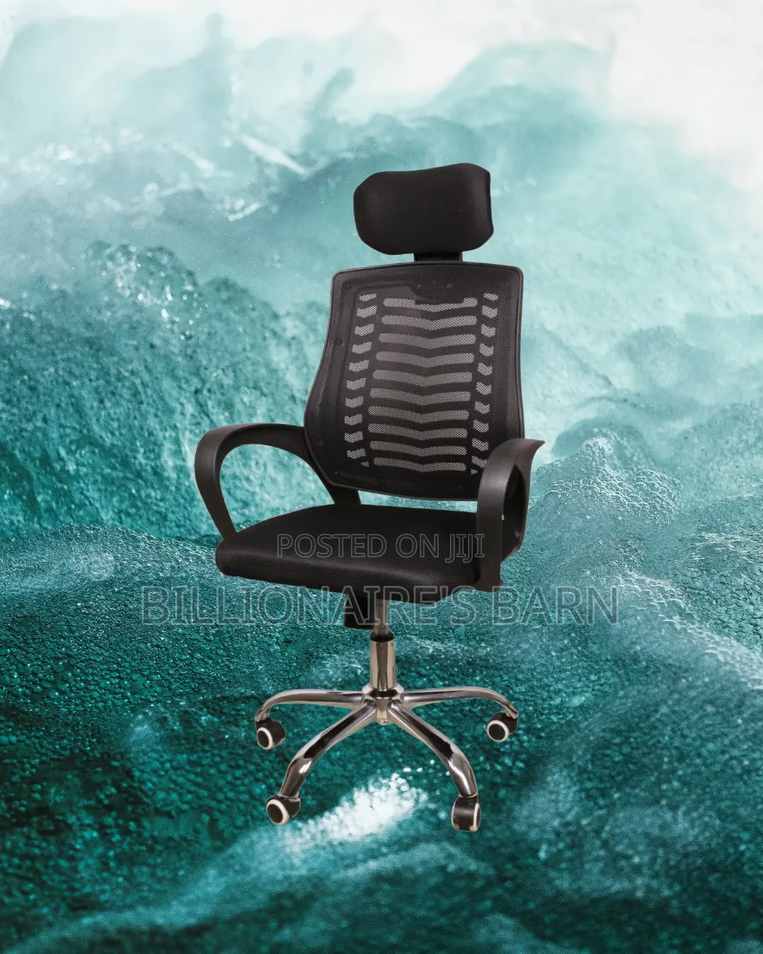 Orthopedic Secretarial Mesh Chair | Swivel Base