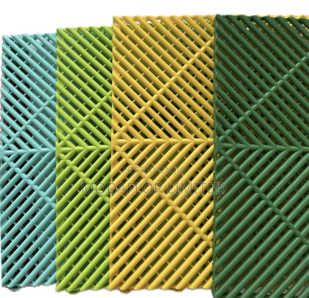 Shock Absorbing Garage Mats – 40×40cm - main view