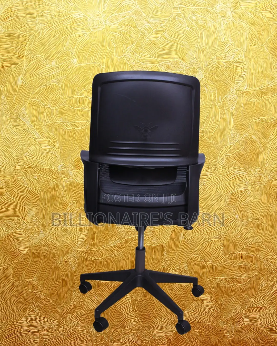Black Ergonomic Mesh Office Chair | Modern Headrest Support