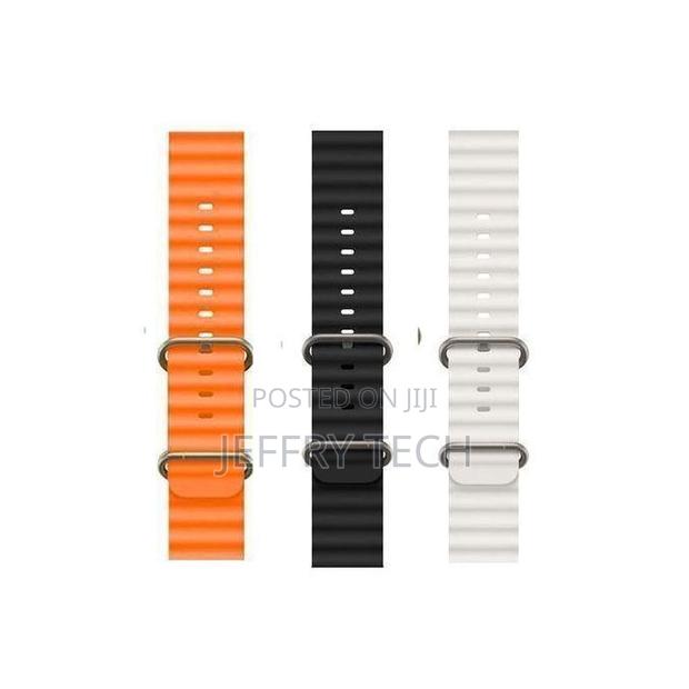 Ocean Ultra Band for Ultra Watch 49mm 44mm 45mm, Soft Silicone Adjusta