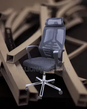 Modern High Back Mesh Office Chair — Breathable in Hot Weather