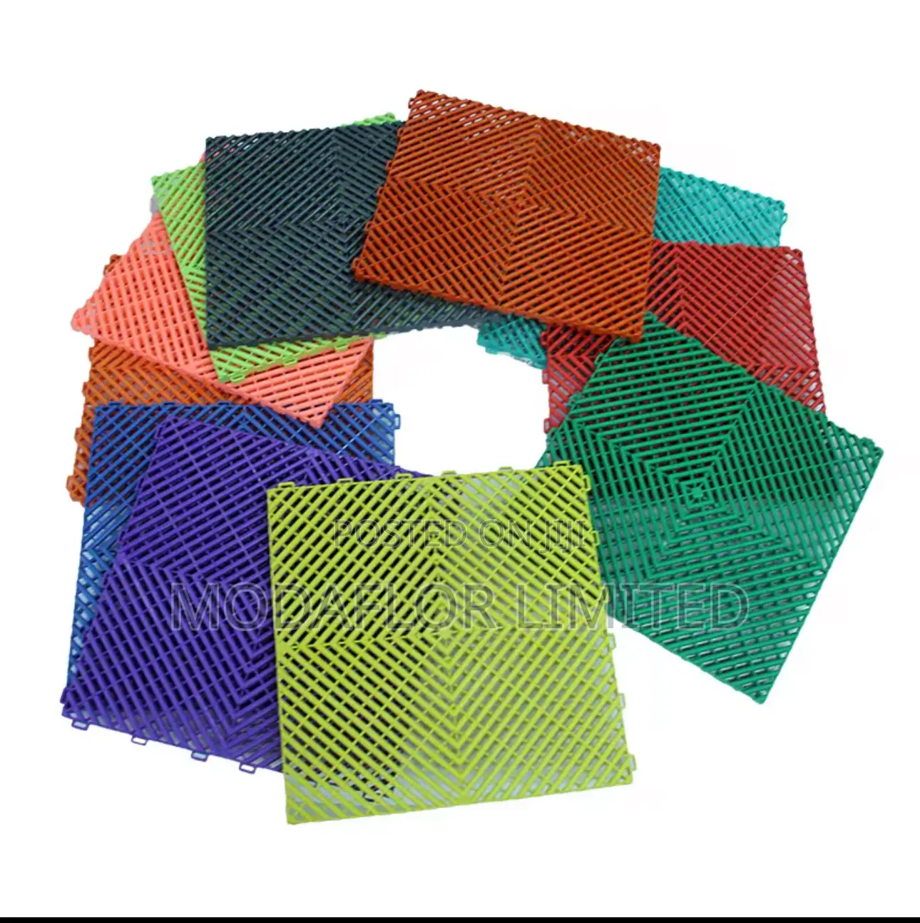 Easy to Install Garage Mats – 40×40cm Tiles
