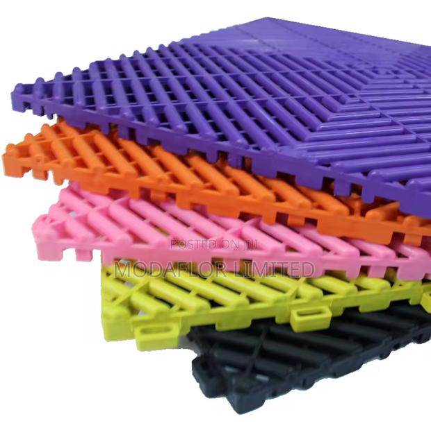 Heavy Duty Garage Mats – Oil Resistant Flooring - main view