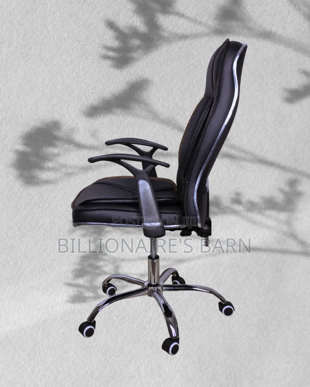 Breathable Executive Leather Office Chair | Adjustable Height