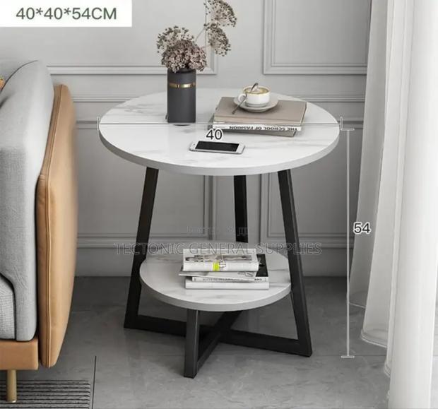 Luxury Modern Wooden Coffee Table/Side Table- Black,White,Brown - thumbnail 5