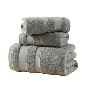 3 in 1 Towel Sets
70*140cm
35*73cm
35*35cm
Colours Brown Grey