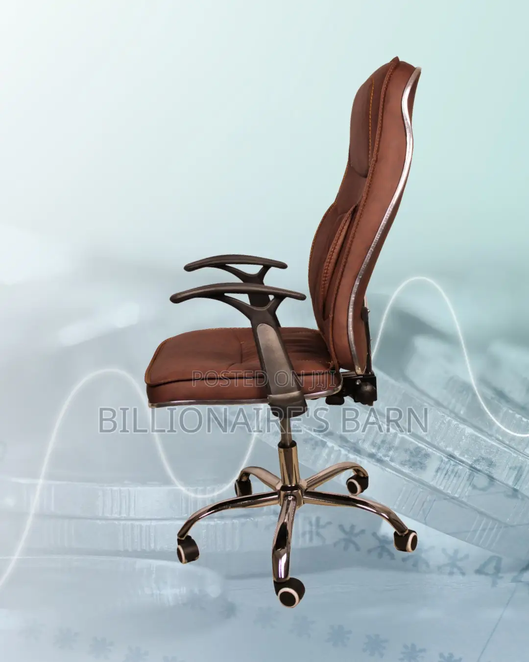 Ergonomic Executive Leather Chair | Pro-Grade Lumbar Support