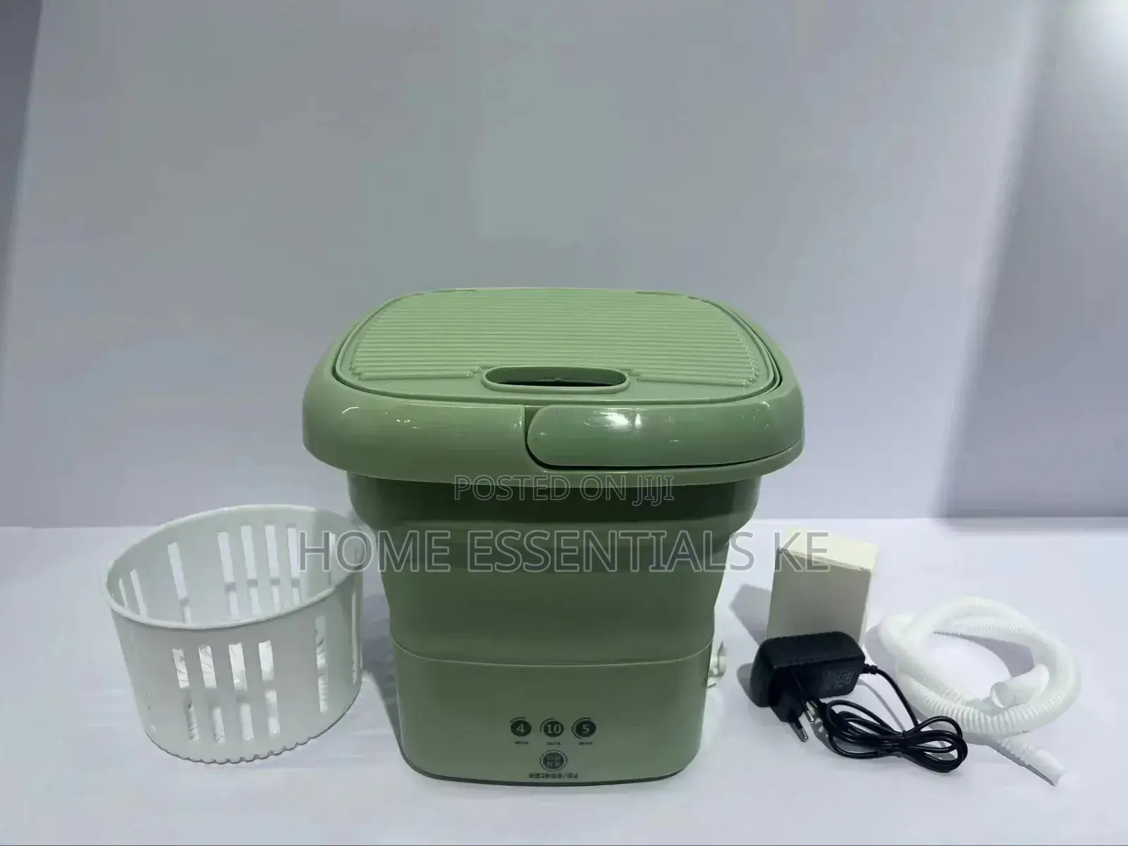 10l Portable Collapsible Washing Machine With Dryer