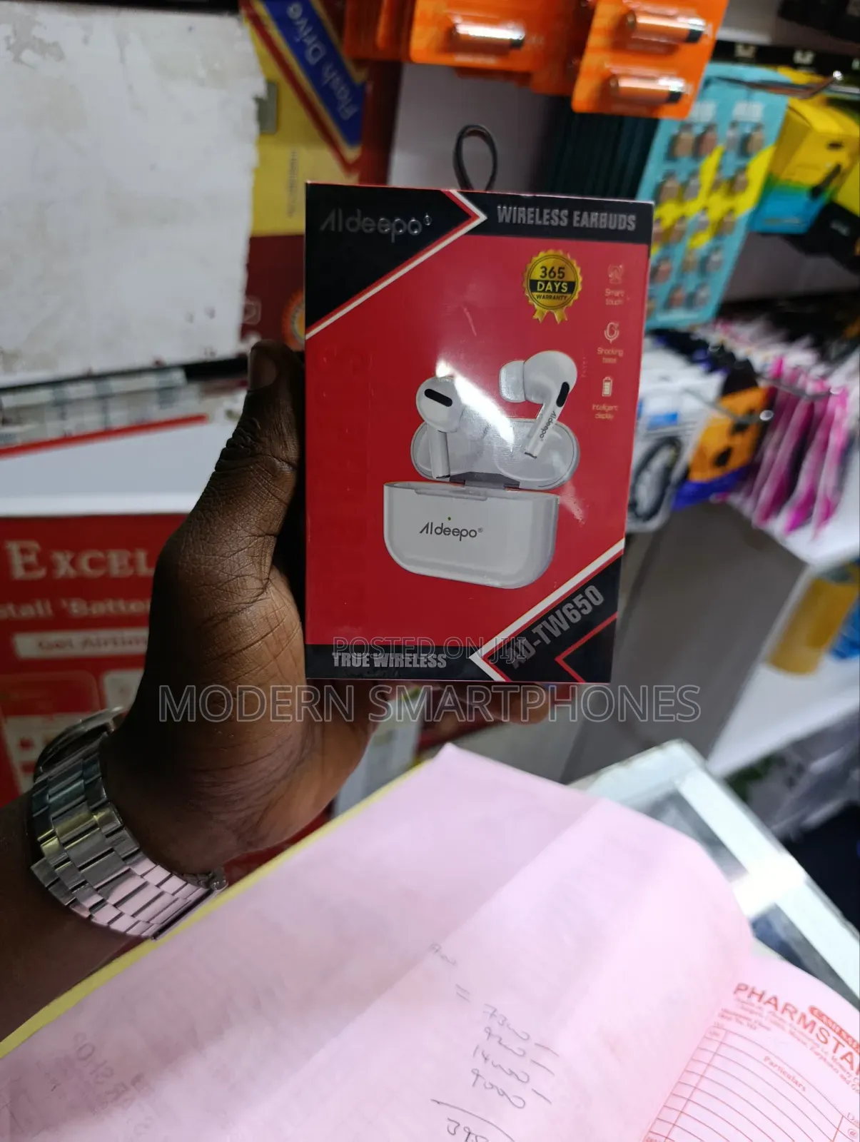 Aldeepo True Wireless Bluetooth Earphon