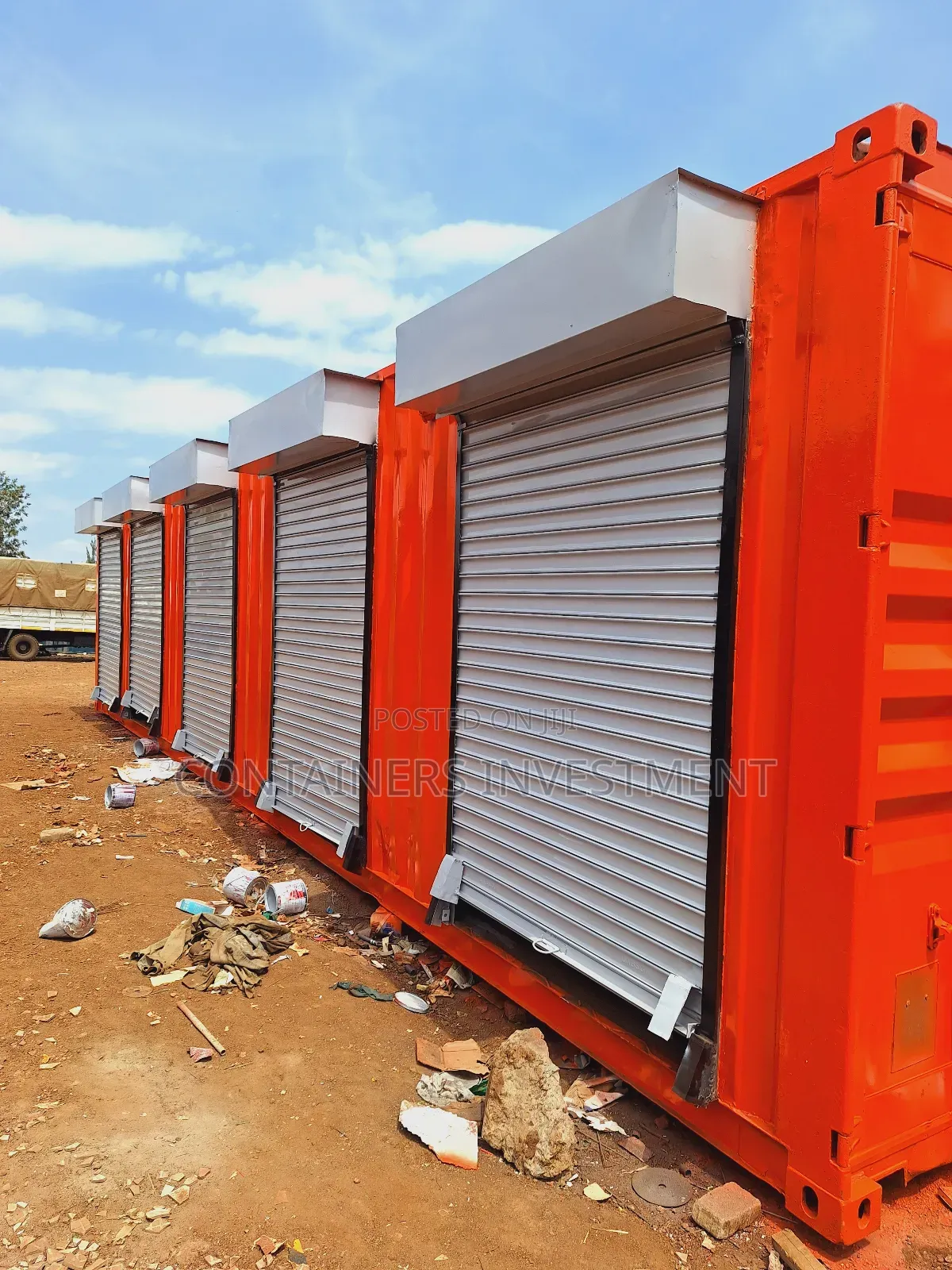 Container Stalls Available- All Shipping Container Options.