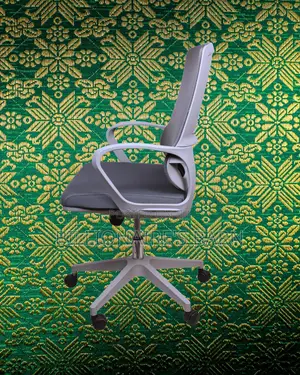Grey Ergonomic Mesh Office Chair | Supportive Steel Frame